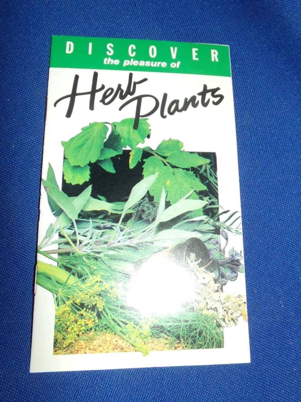 Vintage Discover the Pleasure of Herb Plants Booklet - Powell Plant Farms - USA